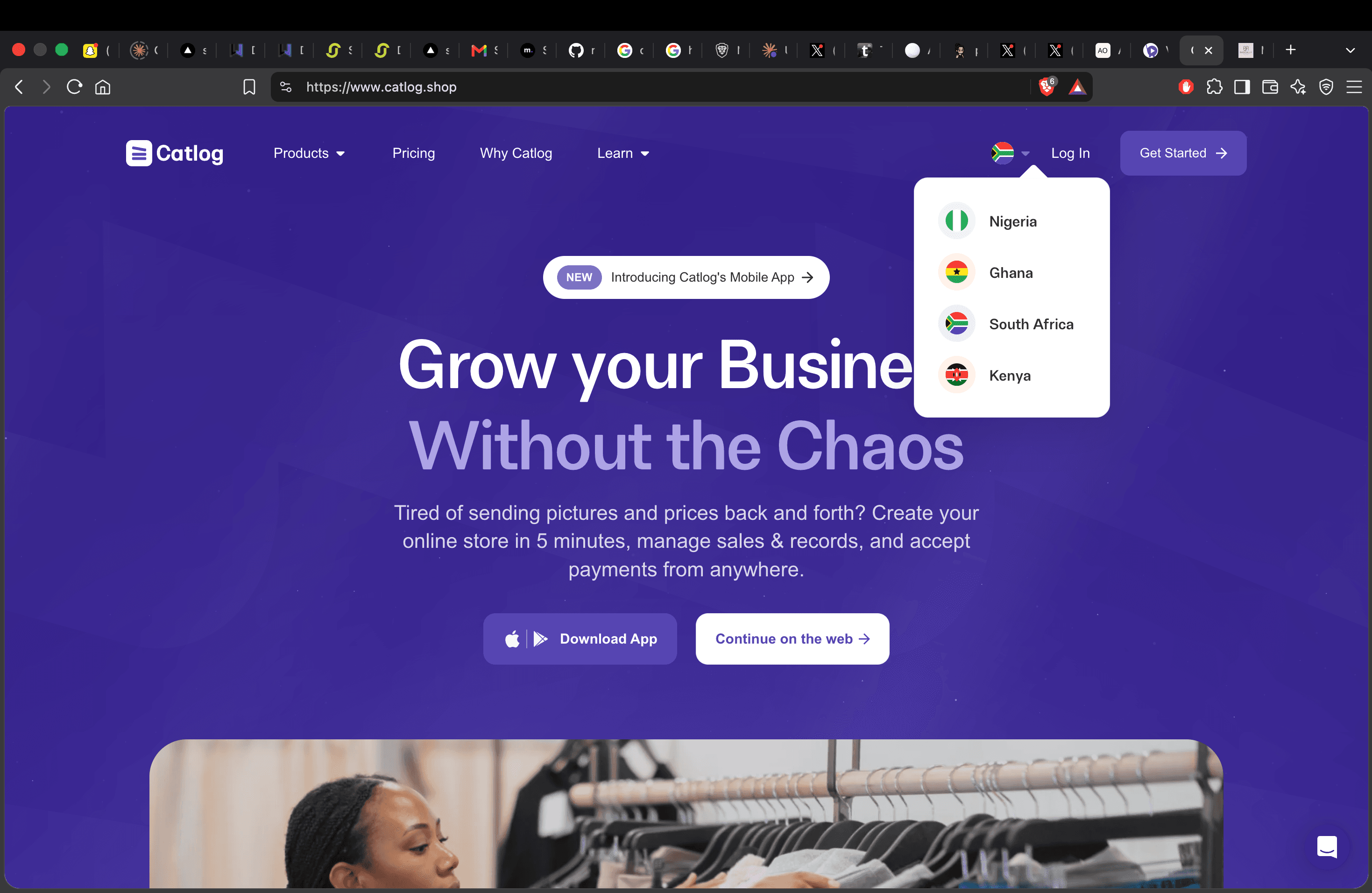Catlog Landing & Public Pages cover